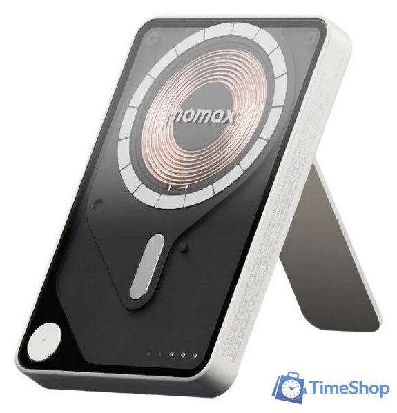 Внешний аккумулятор Momax 1-Power X Pro Magnetic Built-In USB-C IP131 5000mAh (белый) - Изображение №1 — Интернет-магазин Time-Shop