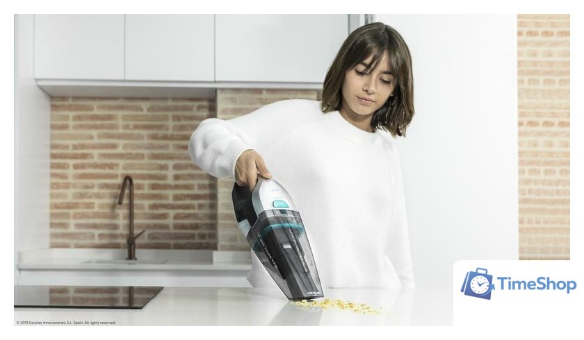 Пылесос Cecotec Conga Immortal ExtremeSuction 11.1 V Hand - Изображение №7 — Интернет-магазин Time-Shop