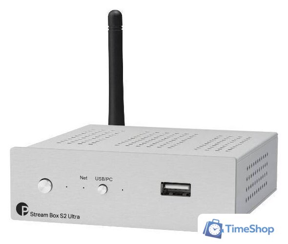 Сетевой транспорт Pro-Ject Stream Box S2 Ultra (серебристый) - Изображение №2 — Интернет-магазин Time-Shop