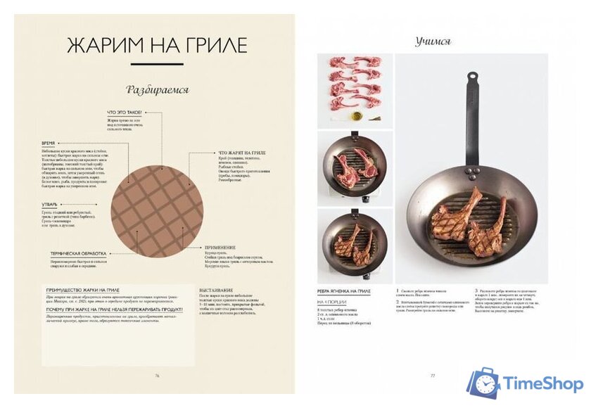 Книга издательства КоЛибри. Большая книга повара. Мясо, рыба, овощи. Учимся гот шедевры (Манье-Морено М.) - Изображение №3 — Интернет-магазин Time-Shop