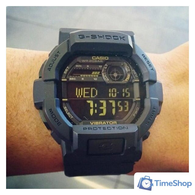 Наручные часы Casio GD-350-1B - Изображение №5 — Интернет-магазин Time-Shop