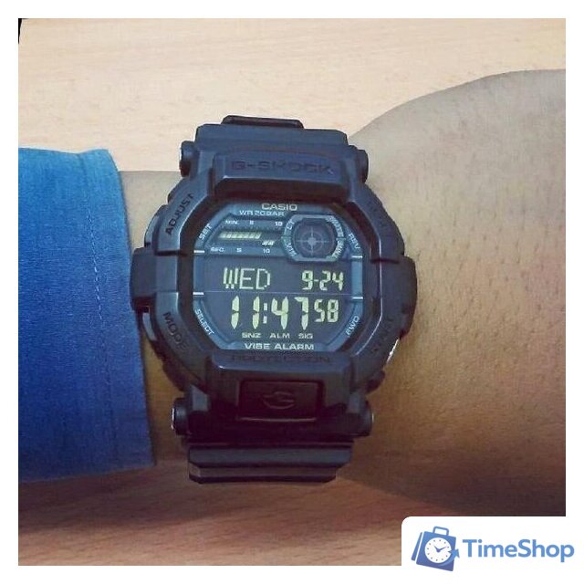 Наручные часы Casio GD-350-1B - Изображение №4 — Интернет-магазин Time-Shop