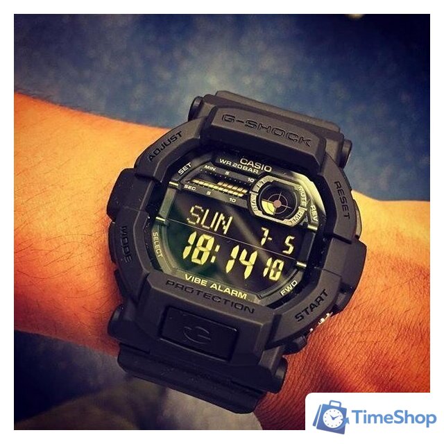 Наручные часы Casio GD-350-1B - Изображение №3 — Интернет-магазин Time-Shop