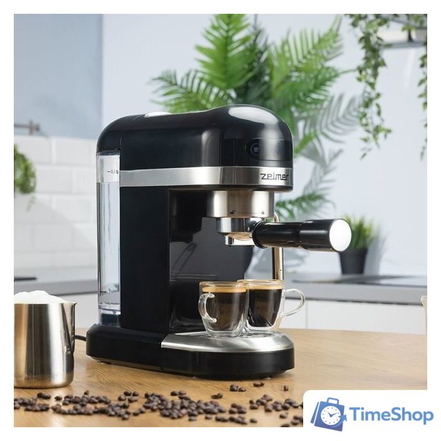 Рожковая кофеварка Zelmer ZCM7295 - Изображение №7 — Интернет-магазин Time-Shop