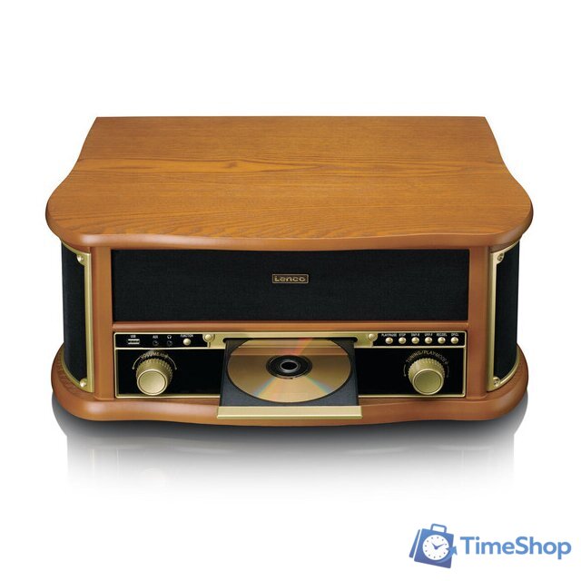 Многофункциональный аудиоцентр Lenco Classic Phono TCD-2571 - Изображение №4 — Интернет-магазин Time-Shop