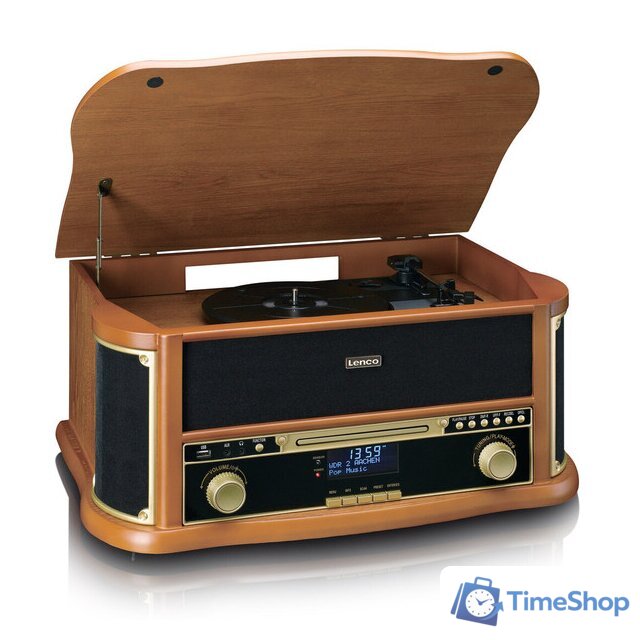 Многофункциональный аудиоцентр Lenco Classic Phono TCD-2571 - Изображение №6 — Интернет-магазин Time-Shop