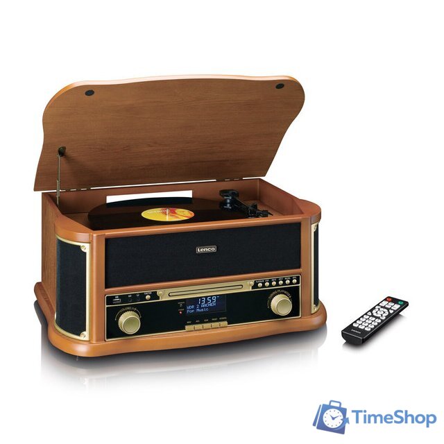 Многофункциональный аудиоцентр Lenco Classic Phono TCD-2571 - Изображение №7 — Интернет-магазин Time-Shop