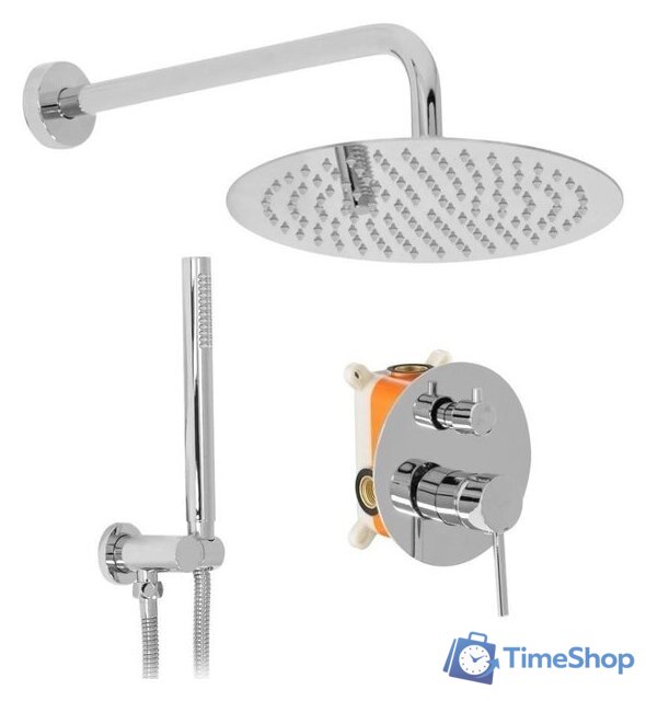 Душевая система  Rea Lungo REA-P8007 (хром) - Изображение №1 — Интернет-магазин Time-Shop