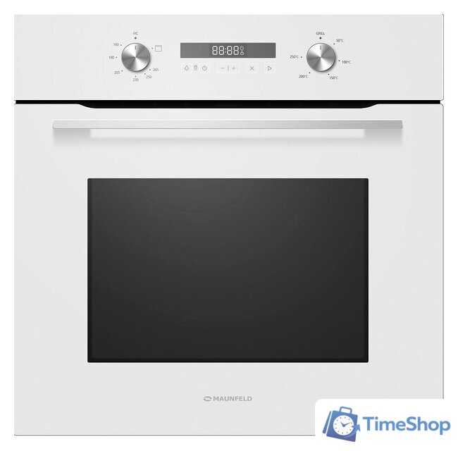 Газовый духовой шкаф MAUNFELD MOGM703W - Изображение №1 — Интернет-магазин Time-Shop