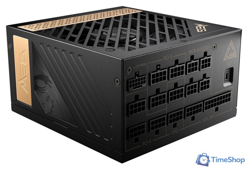 Блок питания MSI MEG Ai1300P PCIE5 - Изображение №1 — Интернет-магазин Time-Shop