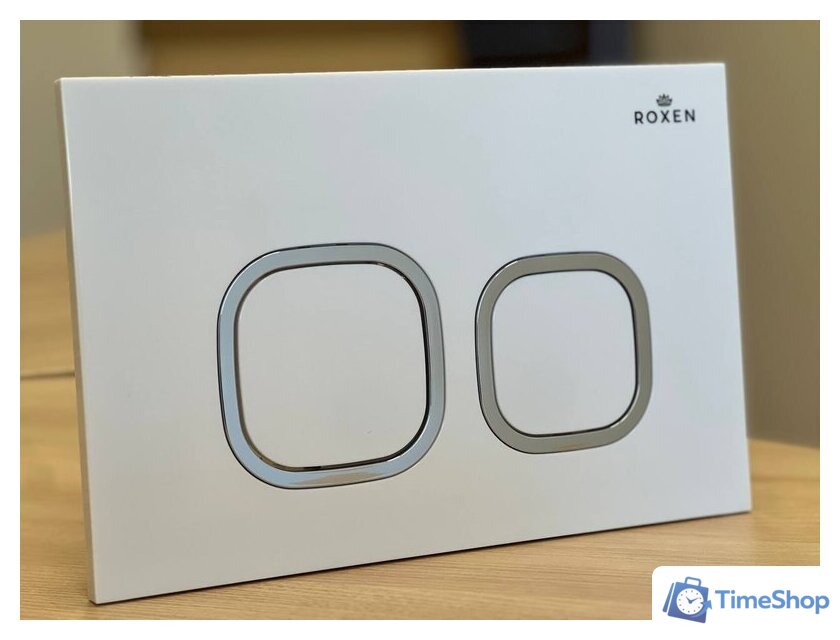 Унитаз подвесной Roxen Boro в комплекте с инсталляцией StounFix Dual Fresh 6 в 1 540025 (кнопка: белый глянец) - Изображение №12 — Интернет-магазин Time-Shop