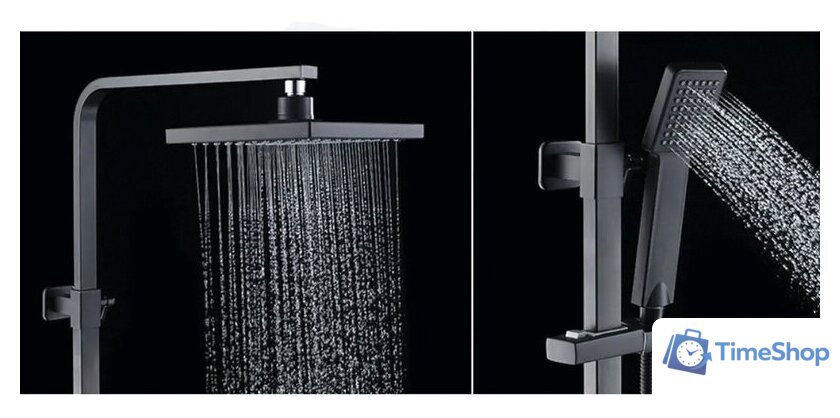 Душевая система  Ledeme L2433B - Изображение №2 — Интернет-магазин Time-Shop