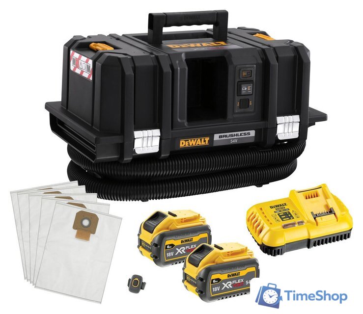 Пылесос DeWalt DCV586MT2-QW - Изображение №1 — Интернет-магазин Time-Shop