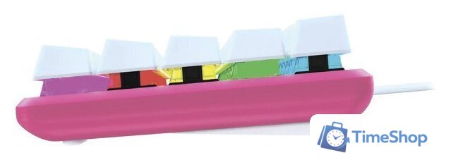 Клавиатура HyperX Alloy Origins 60 Pink (HyperX Red, нет кириллицы) - Изображение №4 — Интернет-магазин Time-Shop