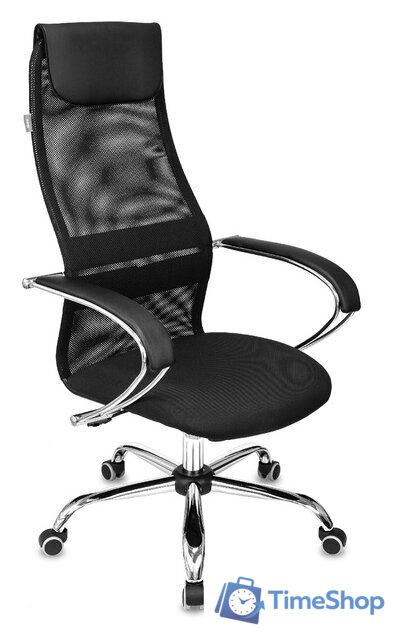 Офисное кресло Бюрократ CH-607SL TW-01 (черный) - Изображение №6 — Интернет-магазин Time-Shop