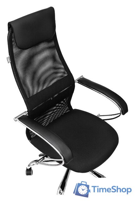Офисное кресло Бюрократ CH-607SL TW-01 (черный) - Изображение №5 — Интернет-магазин Time-Shop