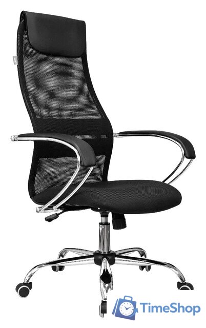 Офисное кресло Бюрократ CH-607SL TW-01 (черный) - Изображение №1 — Интернет-магазин Time-Shop