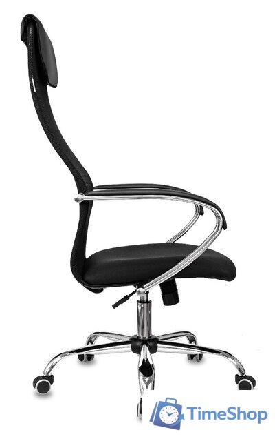 Офисное кресло Бюрократ CH-607SL TW-01 (черный) - Изображение №4 — Интернет-магазин Time-Shop