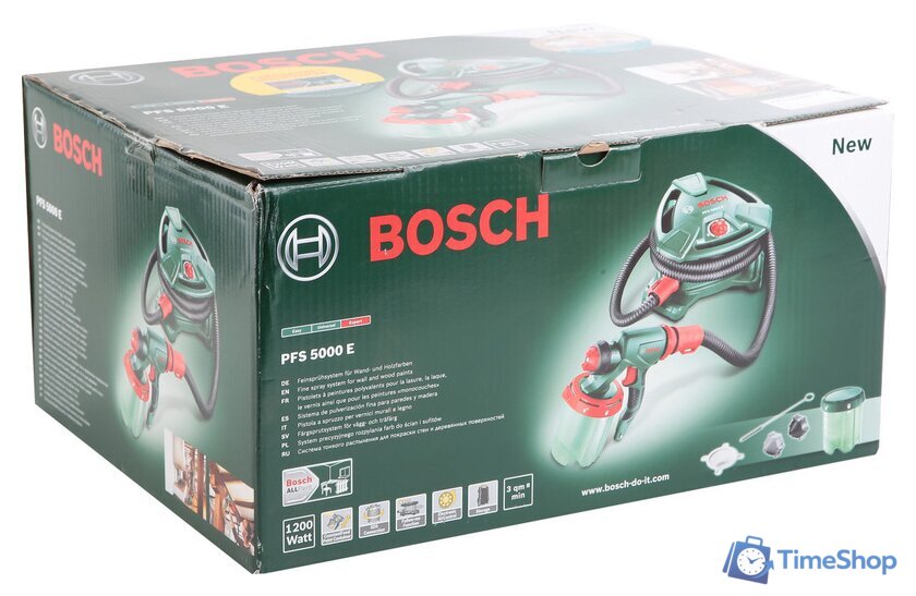 Краскораспылитель Bosch PFS 5000 E (0603207200) - Изображение №5 — Интернет-магазин Time-Shop