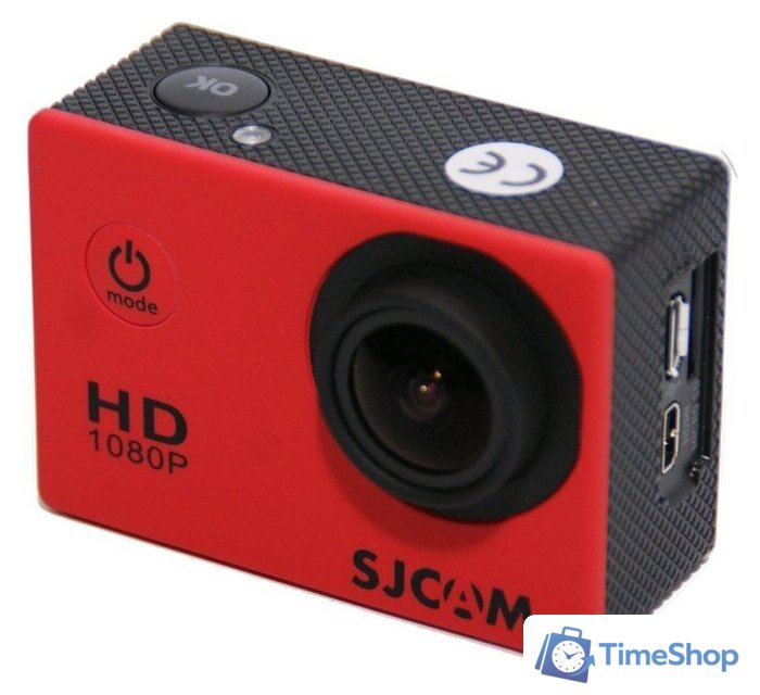 Экшен-камера SJCAM SJ4000 (красный) - Изображение №1 — Интернет-магазин Time-Shop