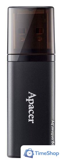 USB Flash Apacer AH25B 128GB (черный) - Изображение №1 — Интернет-магазин Time-Shop
