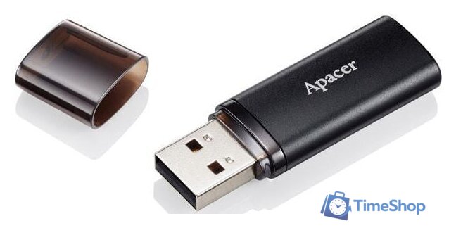 USB Flash Apacer AH25B 128GB (черный) - Изображение №3 — Интернет-магазин Time-Shop