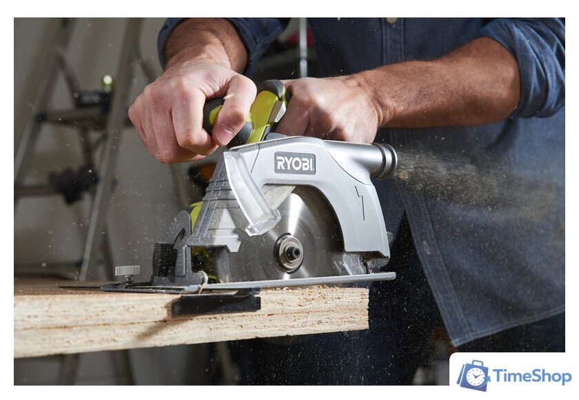 Дисковая (циркулярная) пила Ryobi R18CS-0 5133002338 (без АКБ) - Изображение №2 — Интернет-магазин Time-Shop
