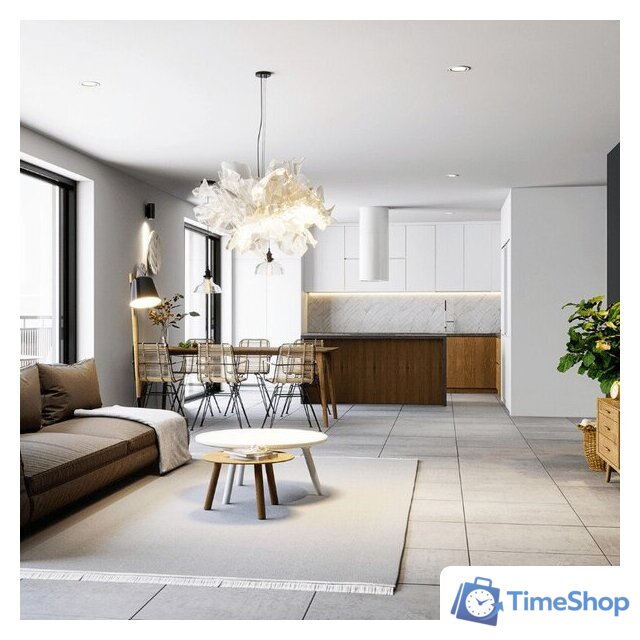 Кухонная вытяжка Lanilia Wereniso Isola 39.1 White - Изображение №6 — Интернет-магазин Time-Shop