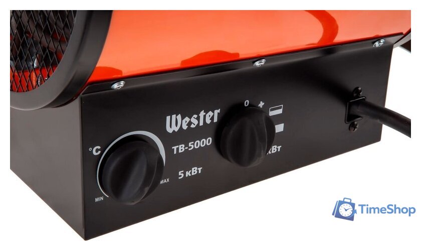 Электрическая тепловая пушка Wester TB-5000 - Изображение №6 — Интернет-магазин Time-Shop