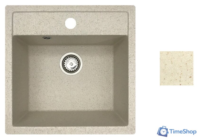 Кухонная мойка БелЭворс Rio (бежевый, без сифона) - Изображение №1 — Интернет-магазин Time-Shop