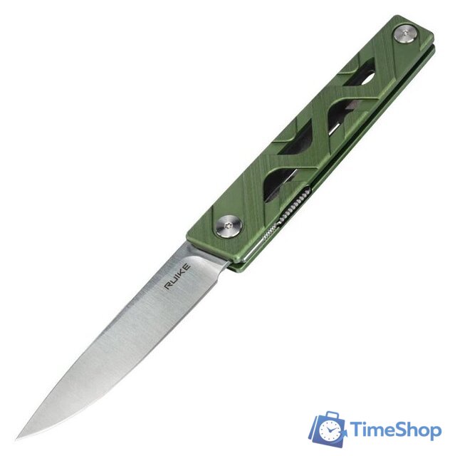 Складной нож Ruike P878-AG (зеленый) - Изображение №1 — Интернет-магазин Time-Shop