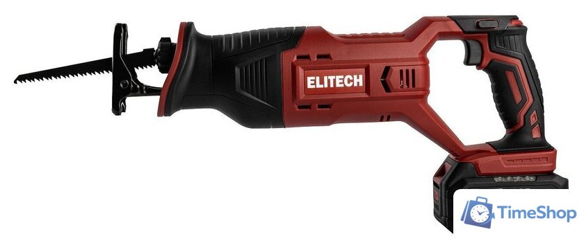 Сабельная пила ELITECH ПСА 2030СЛ E2206.026.01 (с 1-им АКБ) - Изображение №3 — Интернет-магазин Time-Shop