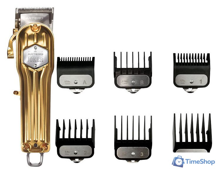 Машинка для стрижки волос Artero Joker Gold - Изображение №1 — Интернет-магазин Time-Shop