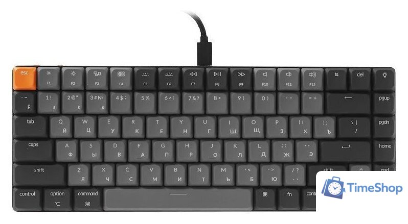 Клавиатура Keychron K3 V3 K3X-A1-RU (Keychron Low Profile Red) - Изображение №2 — Интернет-магазин Time-Shop