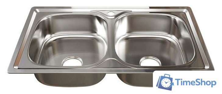 Кухонная мойка Mixline 532312 (полированная, 0.8 мм) - Изображение №1 — Интернет-магазин Time-Shop