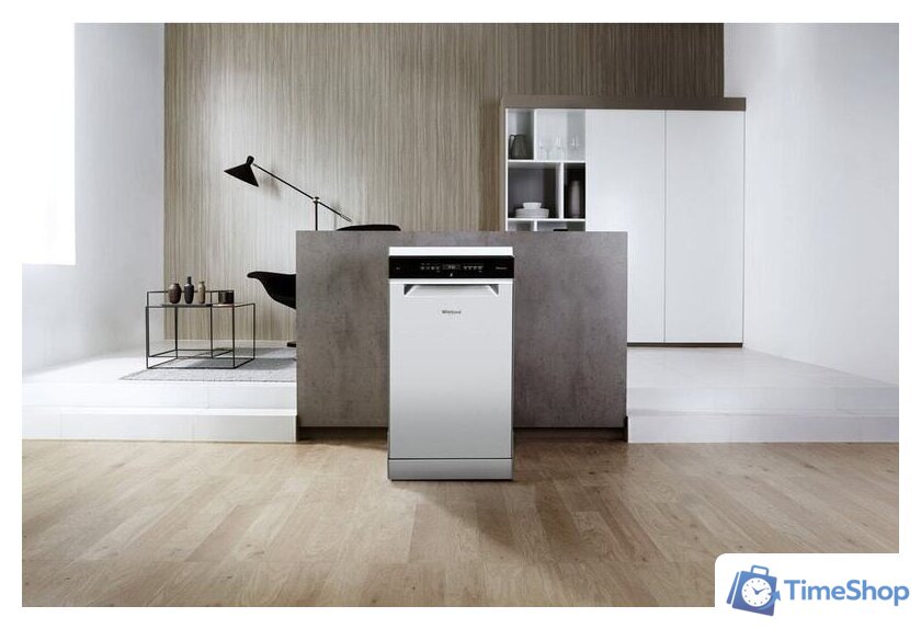 Отдельностоящая посудомоечная машина Whirlpool WSFO 3T223 PC X - Изображение №6 — Интернет-магазин Time-Shop