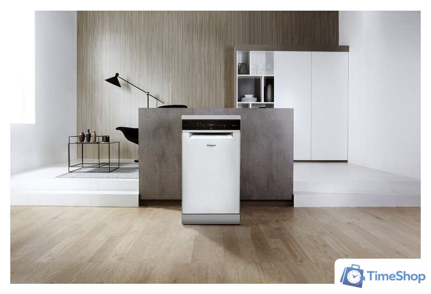 Отдельностоящая посудомоечная машина Whirlpool WSFO 3T223 PC X - Изображение №5 — Интернет-магазин Time-Shop