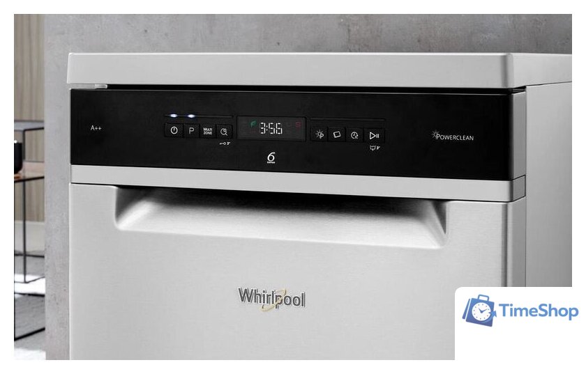 Отдельностоящая посудомоечная машина Whirlpool WSFO 3T223 PC X - Изображение №8 — Интернет-магазин Time-Shop