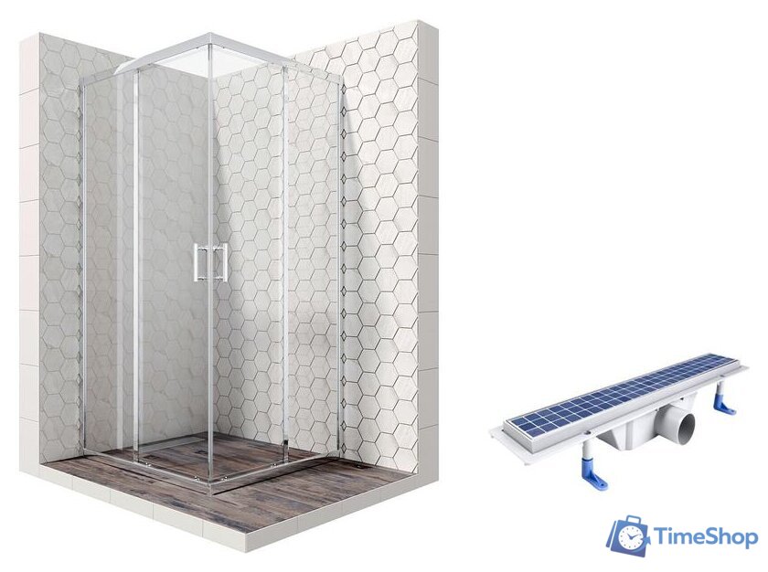 Душевой уголок Ambassador Set 14011103-ST4 - Изображение №1 — Интернет-магазин Time-Shop