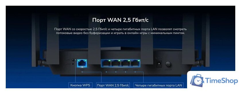 Wi-Fi роутер Cudy WR6500H 1.0 - Изображение №6 — Интернет-магазин Time-Shop