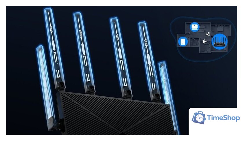 Wi-Fi роутер Cudy WR6500H 1.0 - Изображение №5 — Интернет-магазин Time-Shop