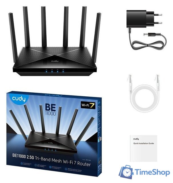 Wi-Fi роутер Cudy WR6500H 1.0 - Изображение №3 — Интернет-магазин Time-Shop