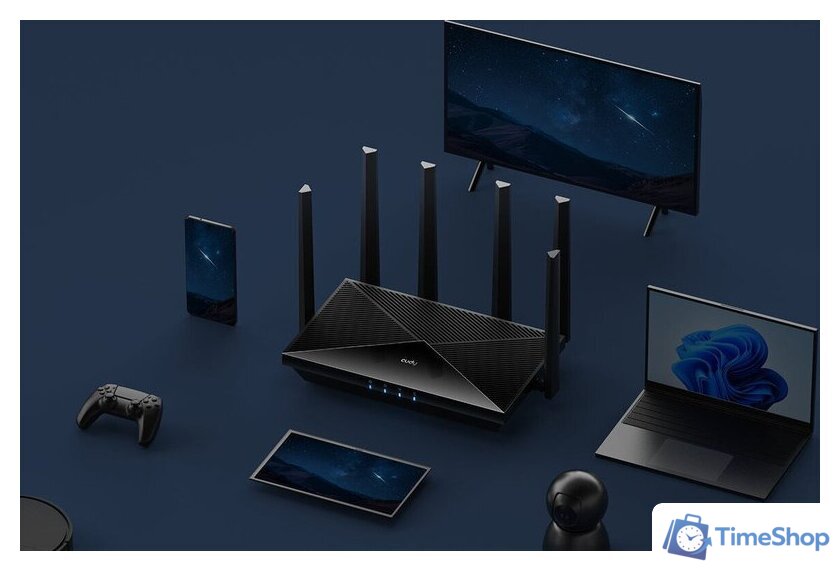 Wi-Fi роутер Cudy WR6500H 1.0 - Изображение №4 — Интернет-магазин Time-Shop
