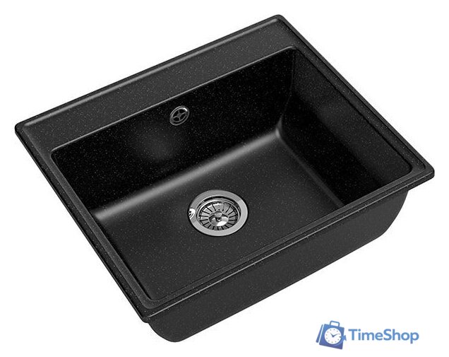 Кухонная мойка GranFest GF-V-580 (черный) - Изображение №1 — Интернет-магазин Time-Shop