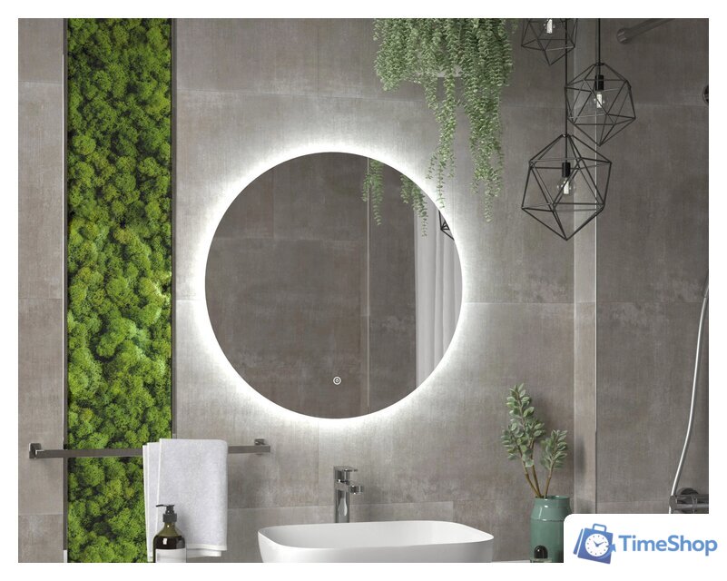 Зеркало с подсветкой  Континент Ajour ECO D60 - Изображение №1 — Интернет-магазин Time-Shop