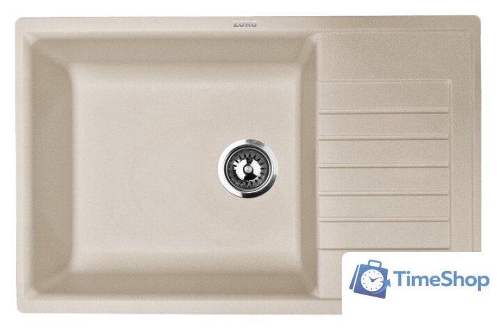 Кухонная мойка ZorG Dello 78 (песчаный берег) - Изображение №1 — Интернет-магазин Time-Shop