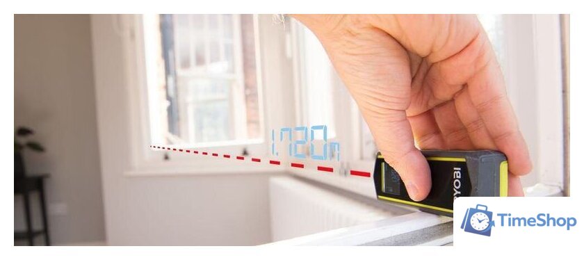 Лазерный дальномер Ryobi RBLDM20 - Изображение №11 — Интернет-магазин Time-Shop