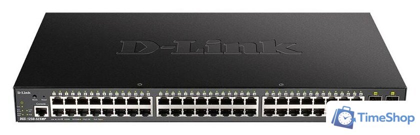 Управляемый коммутатор 2-го уровня D-Link DGS-1250-52XMP/A1A - Изображение №1 — Интернет-магазин Time-Shop