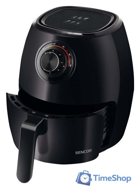 Аэрогриль (аэрофритюрница) Sencor SFR 3130BK - Изображение №2 — Интернет-магазин Time-Shop