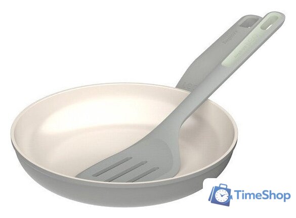 Сковорода BergHOFF Leo Balance Moonmist 3950441 (с лопаткой) - Изображение №1 — Интернет-магазин Time-Shop